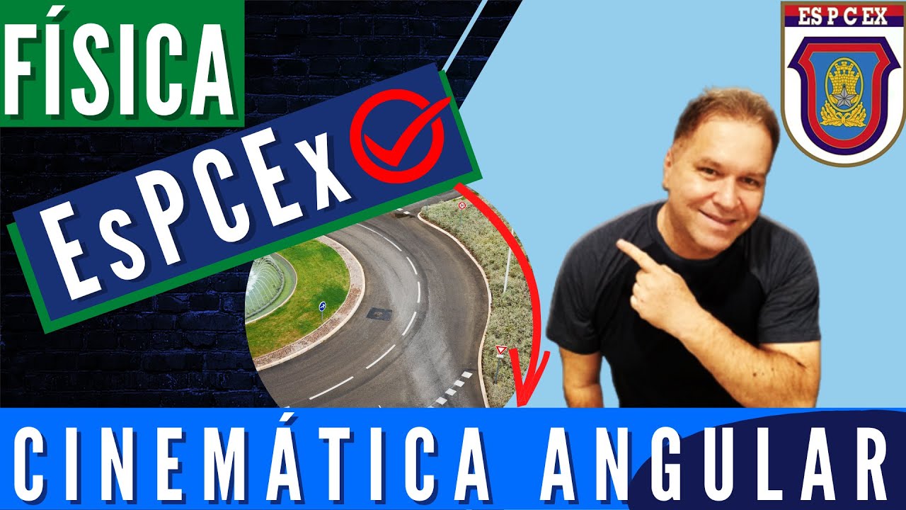 EsPCEx - FÍSICA - CINEMÁTICA ANGULAR ( Questão 21/2021)