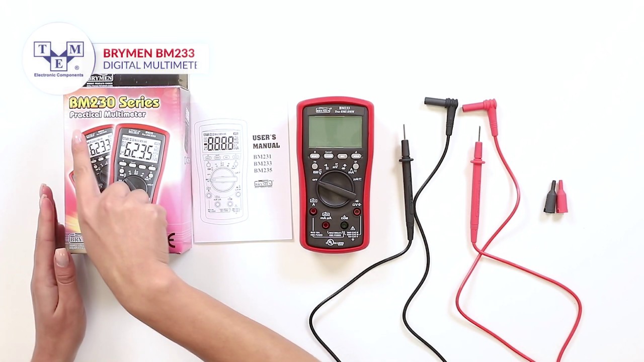BRYMEN BM233 - Digital multimeter - UNBOXING