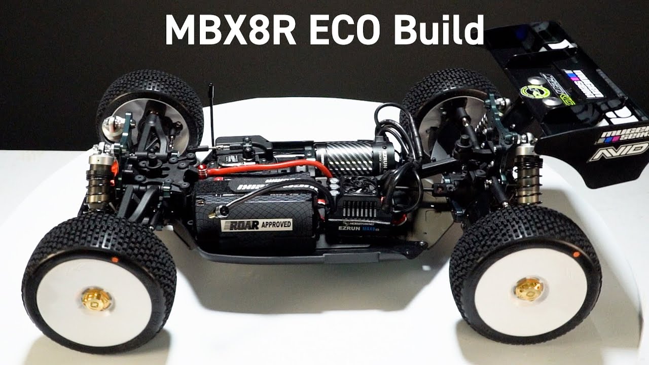 Обзор сборки и завершения электробагги Mugen MBX8R ECO 1/8