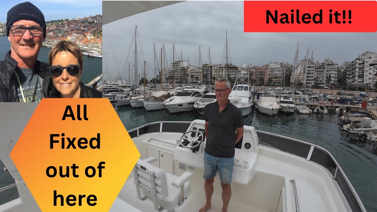 Nordhavn’s 1st N51 repaired in Athens - Is she fixed? Awanui NZ Ep 54