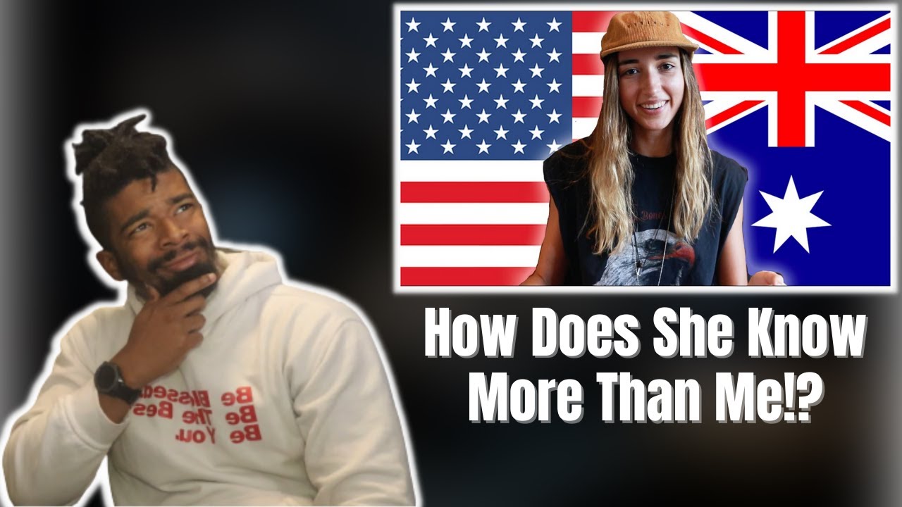 AMERICAN REACTS TO AUSTRALIAN GUESSING AMERICAN SLANG