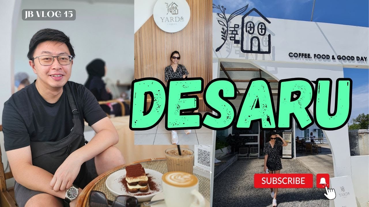 🦞 Desaru Day Trip: Must-Try Super Fresh Lobster + Café with Perth Vibe | 2025 JB Vlog