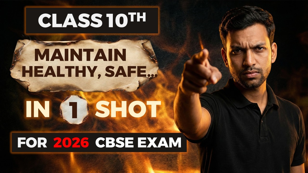 THE BEST Maintain Healthy, Safe & Secure Working Environment One Shot | IT 402 Class 10 | CBSE 2026