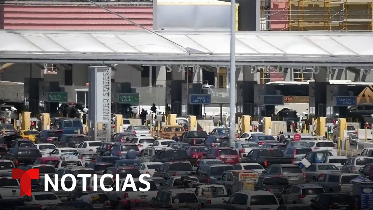 Cada vez m&aacute;s estadounidenses cruzan a M&eacute;xico para comprar gasolina | Noticias Telemundo