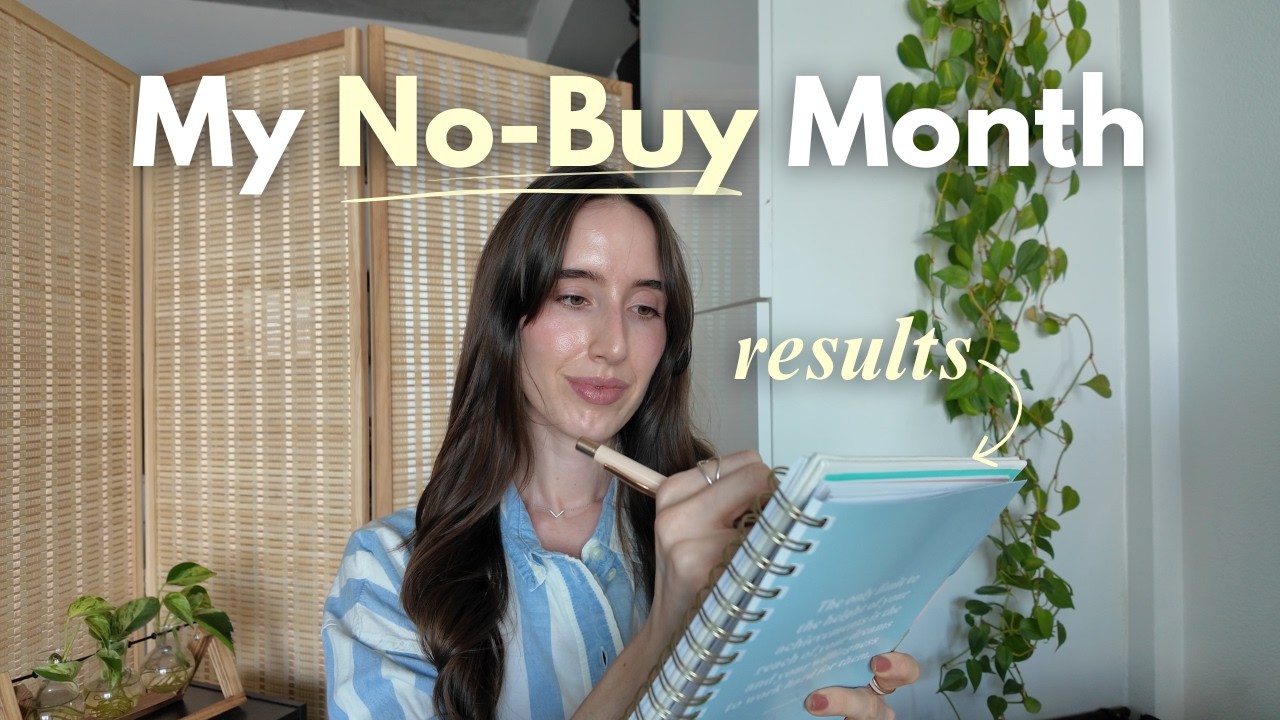 My No Buy Month Challenge | Results are IN…