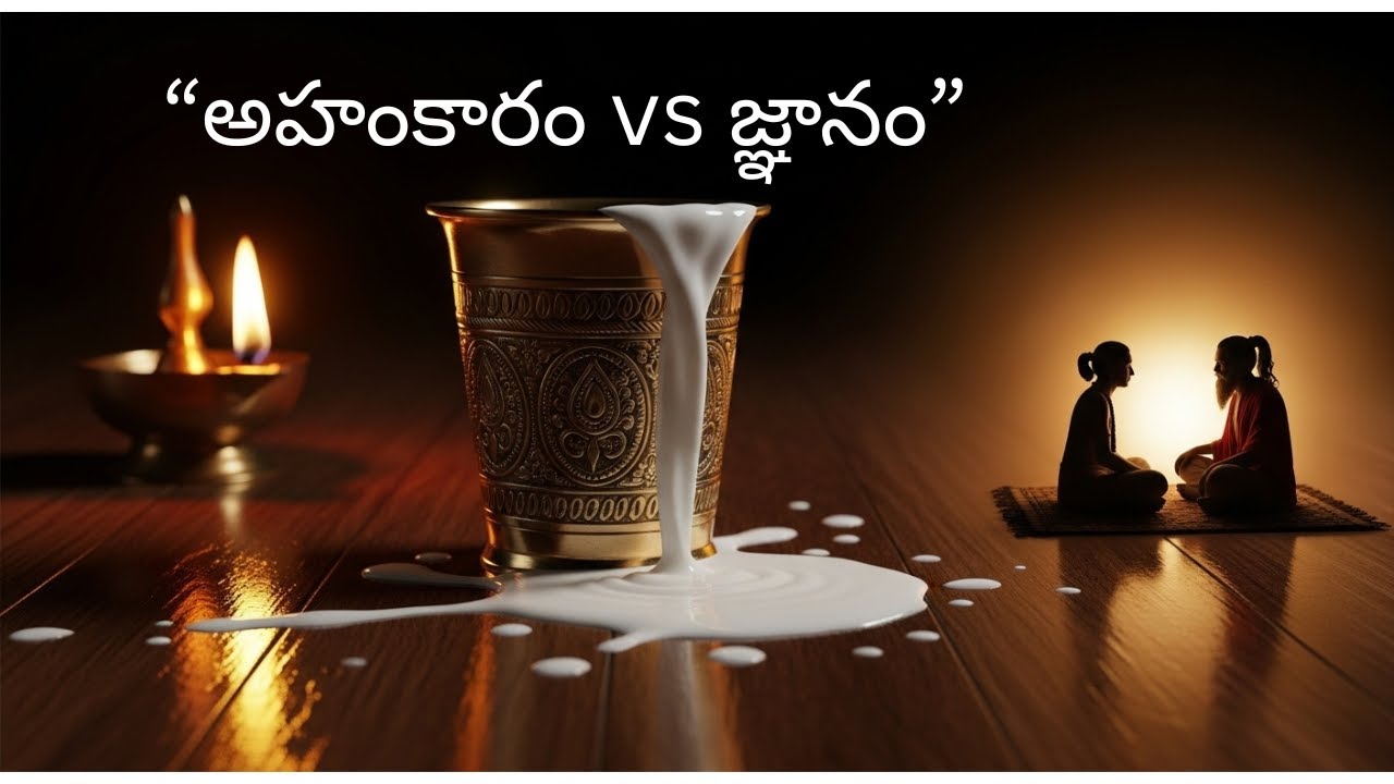 “ఖాళీ గిన్నె కథ – అహంకారం విడిచిపెడితేనే జ్ఞానం చేరుతుంది | Jeevana Vedam”