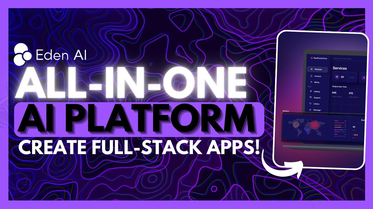 Eden AI: All-In-One AI Platform! Generate Full Stack Apps with NO CODE, Rag, AI Models, Etc!