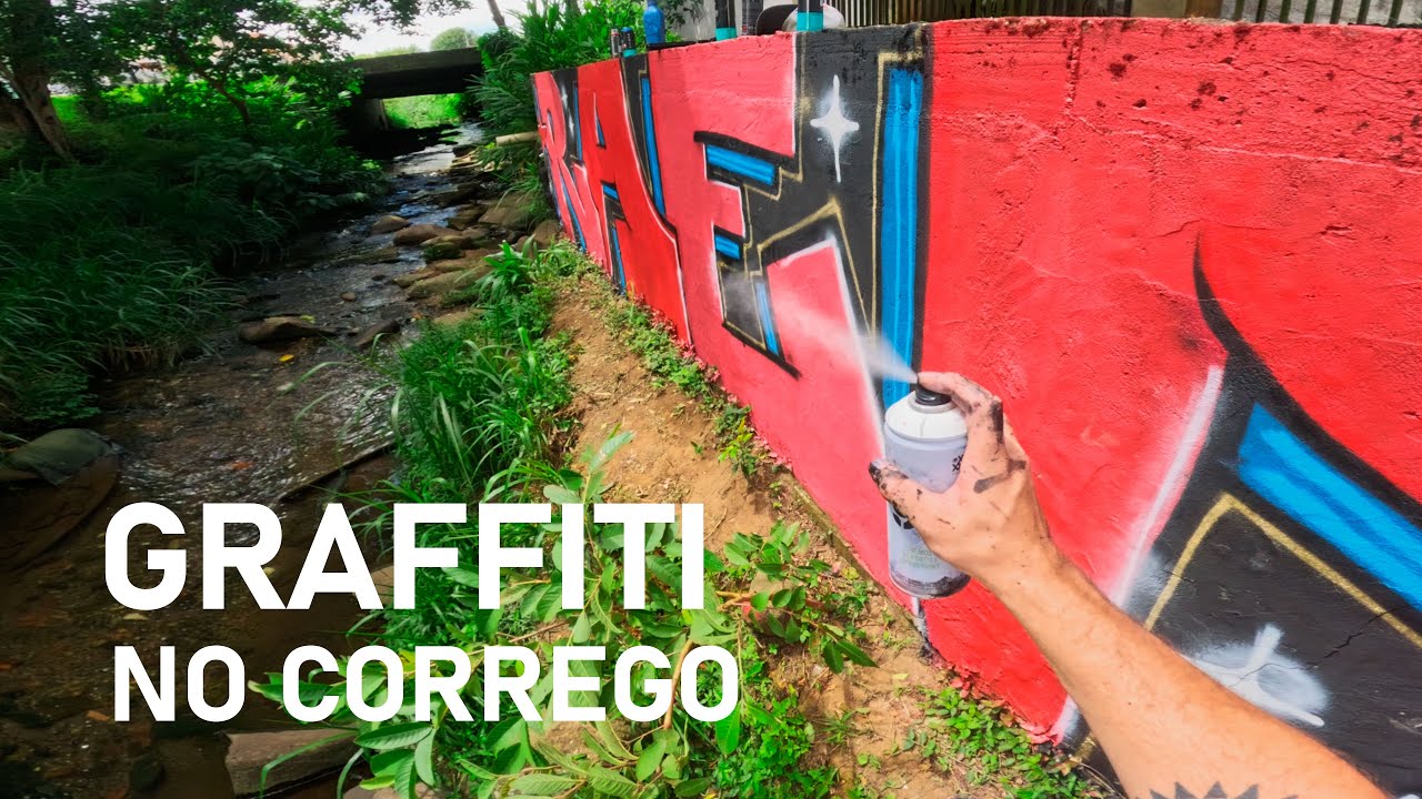 GRAFFITI LETRAS - Pintando em um espaço esquecido!
