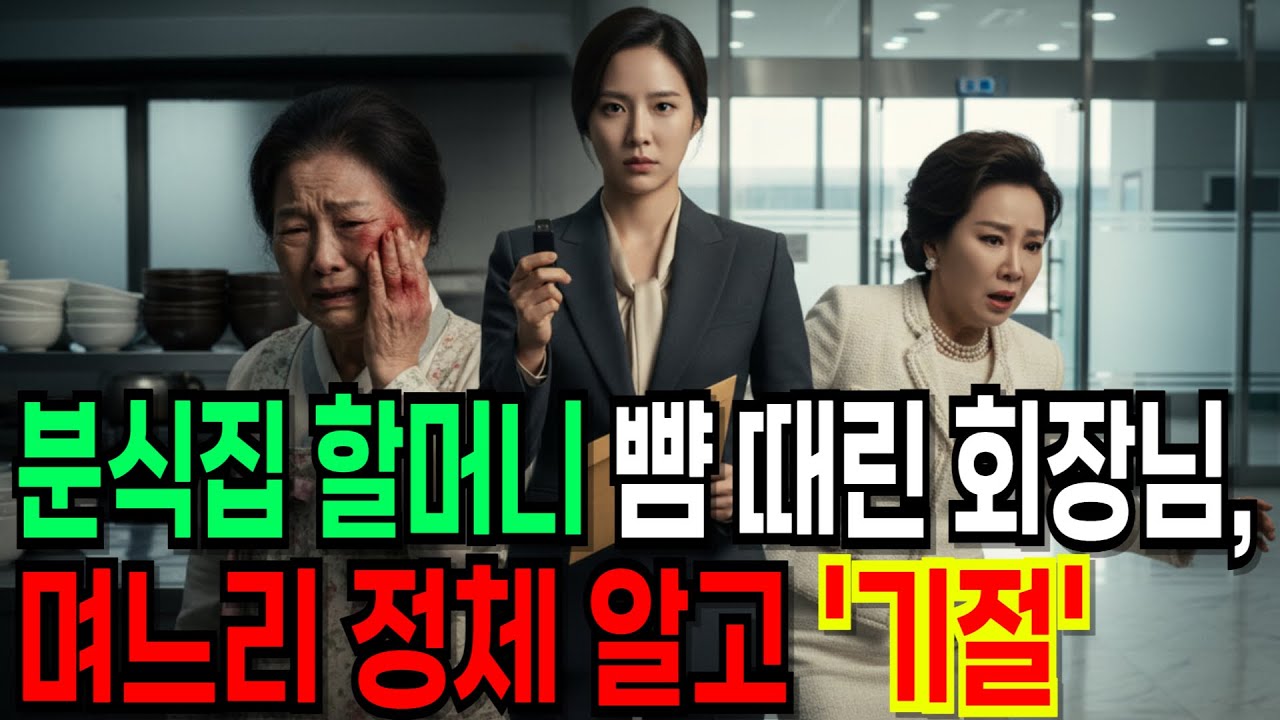 시어머니 뺨 때린 가해자 집안의 며느리가 저를 찾아왔습니다... 두 며느리의 눈물겨운 사이다 복수극/오디오북/노후사연/인생사연/시니어북