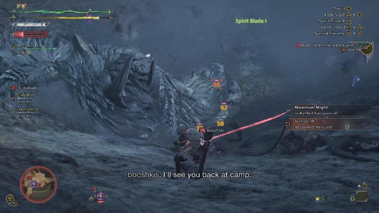 When you sync crimson slash with randoms