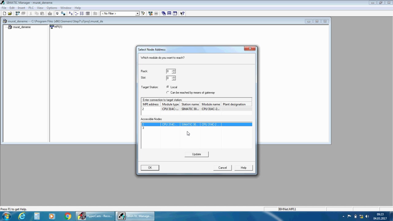 SIMATIC Manager PLC PROGRAMININ YEDEĞİNİ ALMA