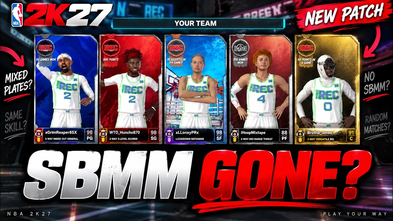 NBA 2K27 УБРАЛИ ПОДБОР ИГРОКОВ ПО НАВЫКАМ?! ТЕСТ НОВОГО ГЕЙМПЛЕЙНОГО ПАТЧА