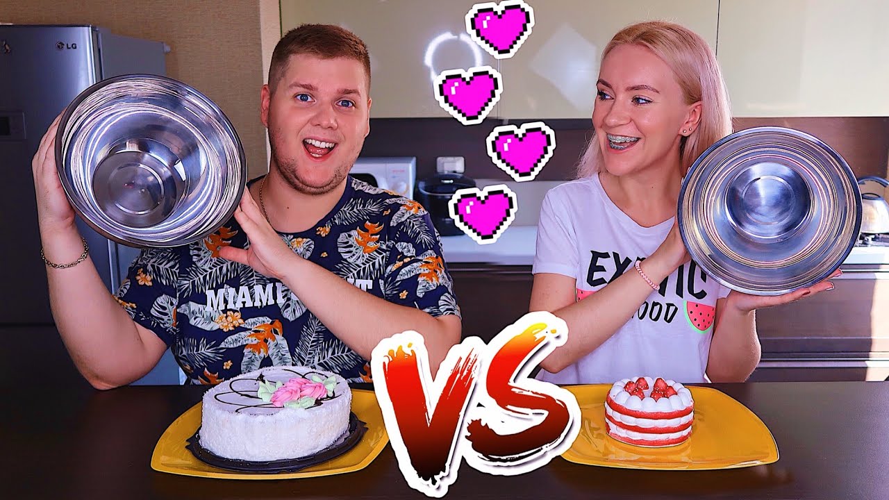 Обычная ЕДА против СКВИШИ ЧЕЛЛЕНДЖ  🎂 REAL FOOD vs SQUISHY FOOD CHALLENGE TOY антистресс игрушки