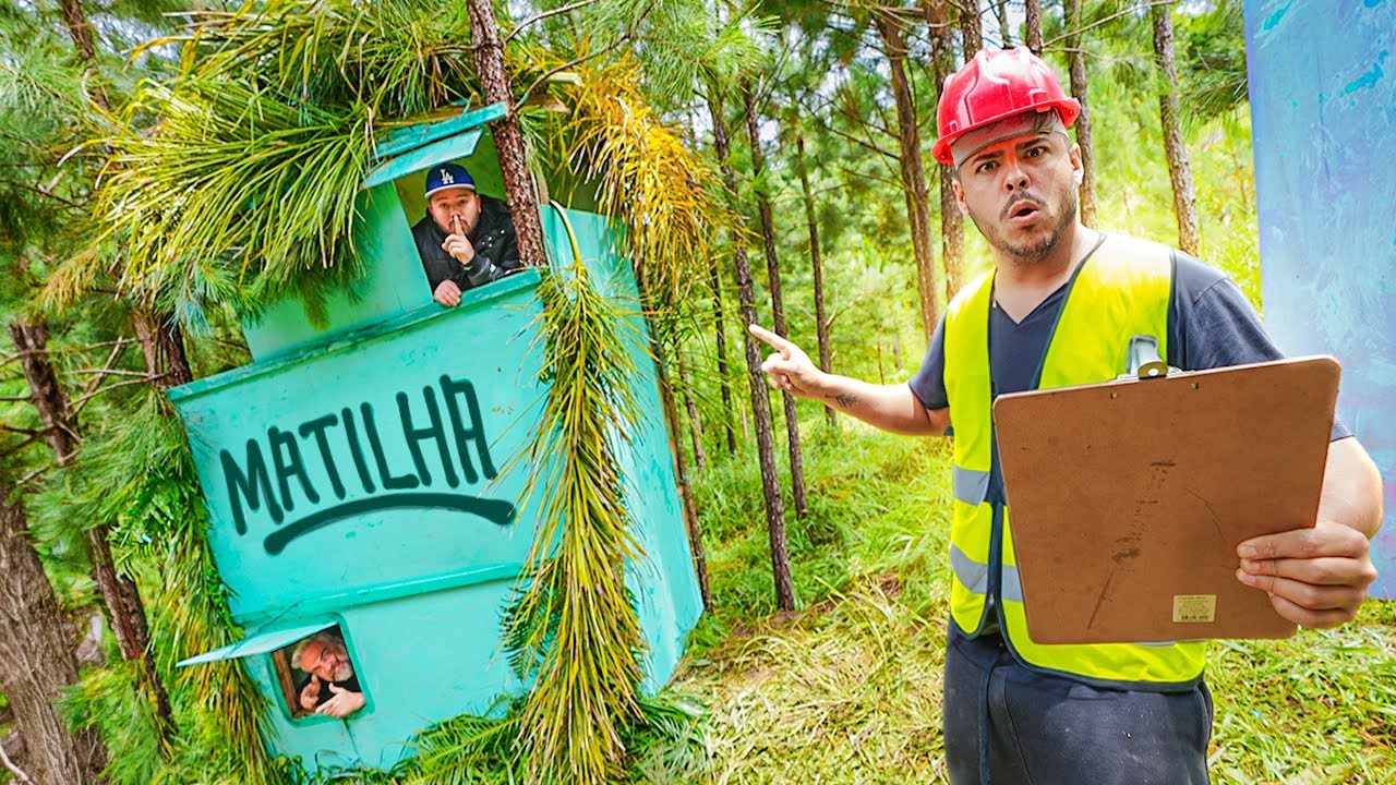 BATALHA DE MELHOR CONSTRUÇÃO DE BASE MILITAR COM MEUS AMIGOS
