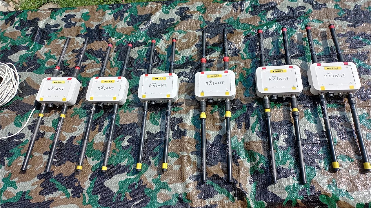 Military Radio Industrial Mesh Network