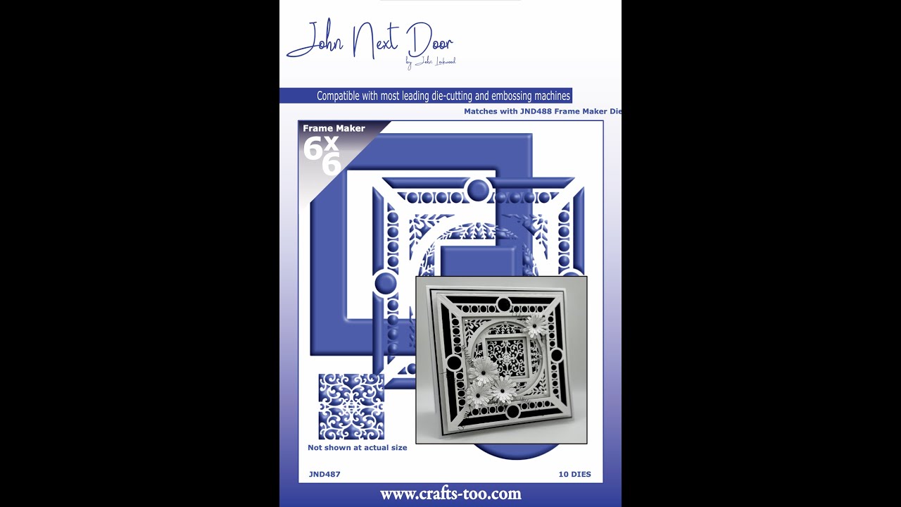 JND487 - 6 x 6 Frame It - Deco Frame Maker