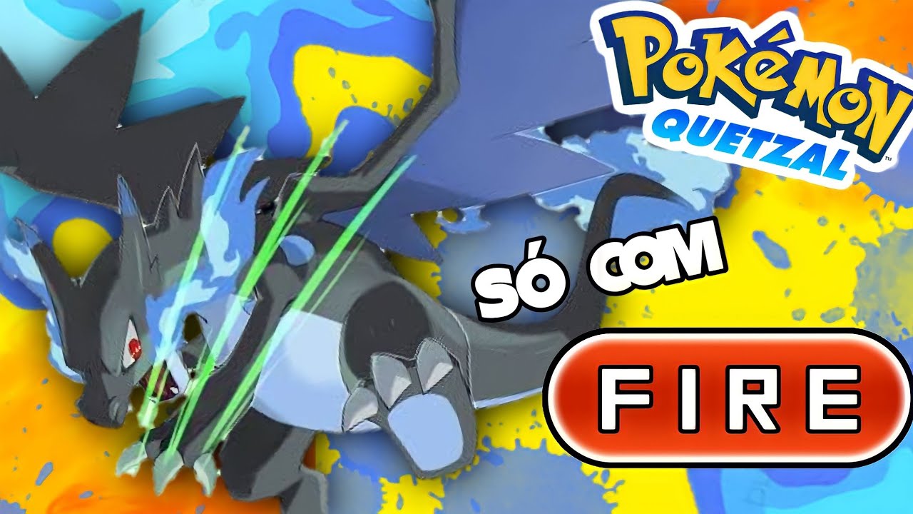 Zerei POKÉMON QUETZAL Só Com o Tipo Fogo