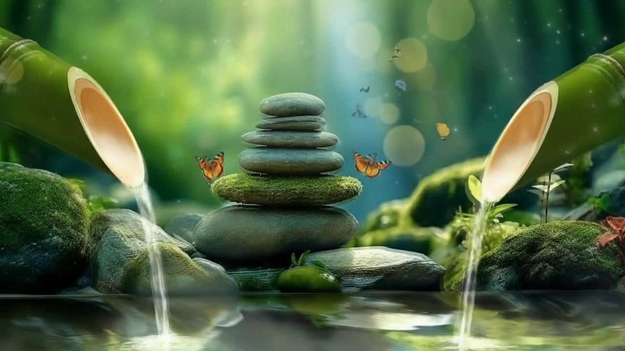 Soft Piano for Sleep with River Sounds for Insomnia Relief