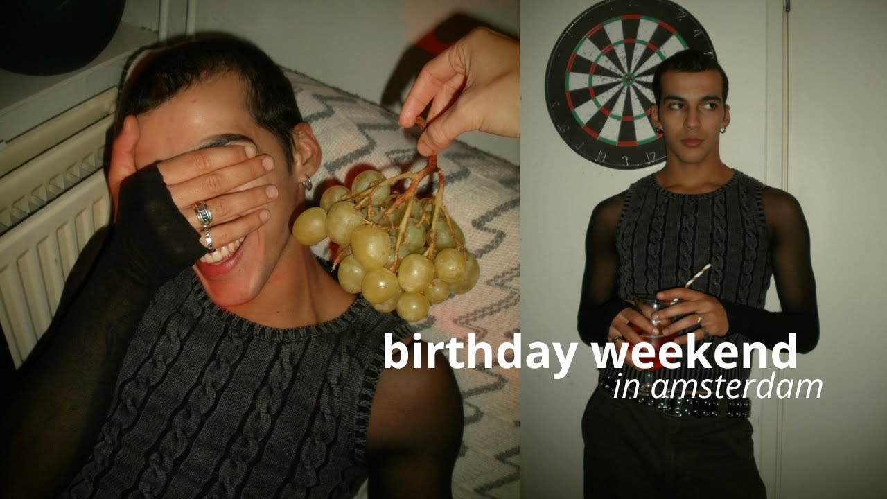 birthday weekend in Amsterdam  | aperitivo, night out & lazy day