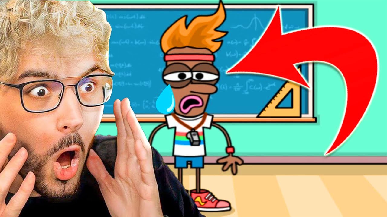 ÄRGER den SPORTLEHRER bis er WEINT in BASH THE TEACHER (Update)
