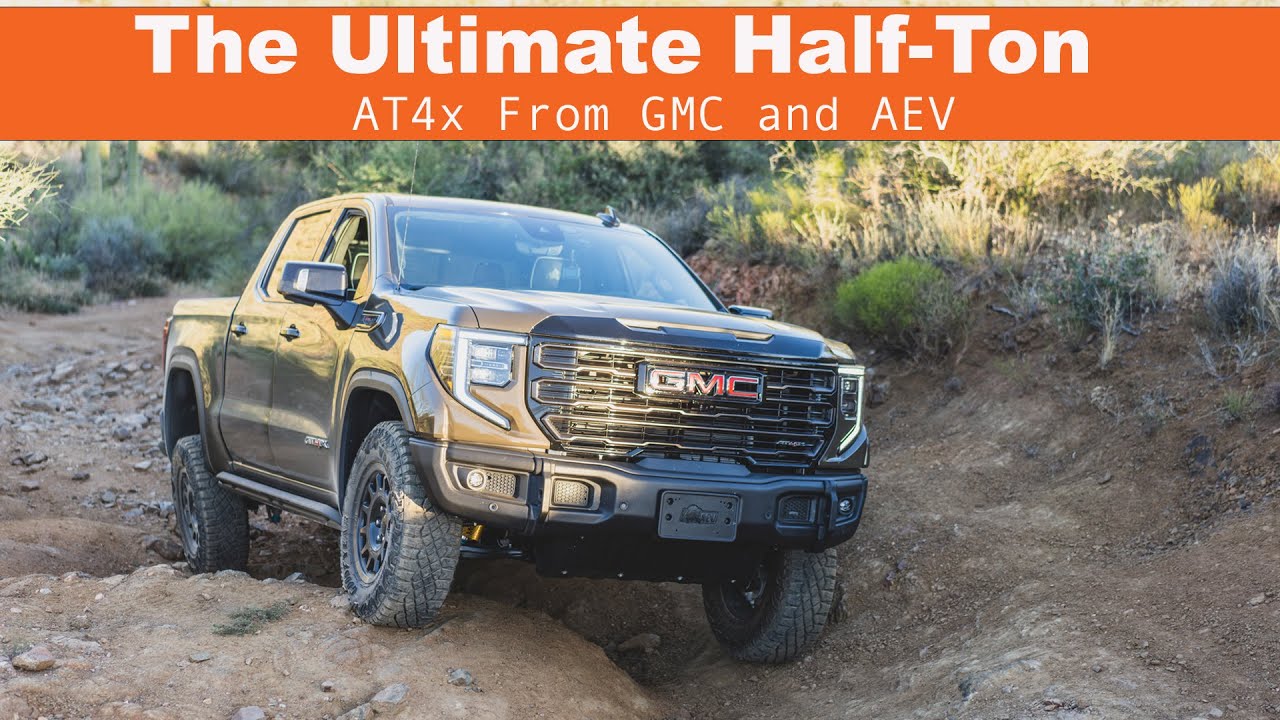 Лучший полутонный AT4x от GMC и AEV