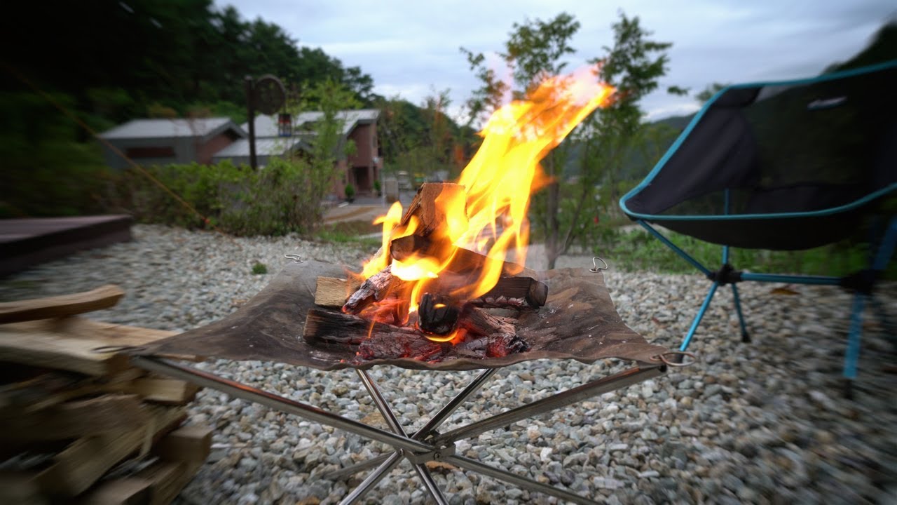 비오면 그냥 나가는 거죠 - 빗소리 중독 - 우중캠핑을 끊지 못하는 이유 - Camping in the Heavy Rain