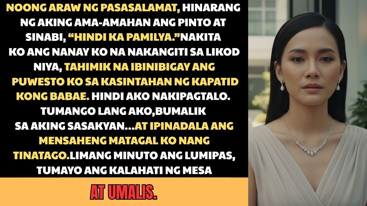 Noong Thanksgiving, hinarangan ng aking stepfather ang pinto at sinabi: “Hindi ka pamilya…”