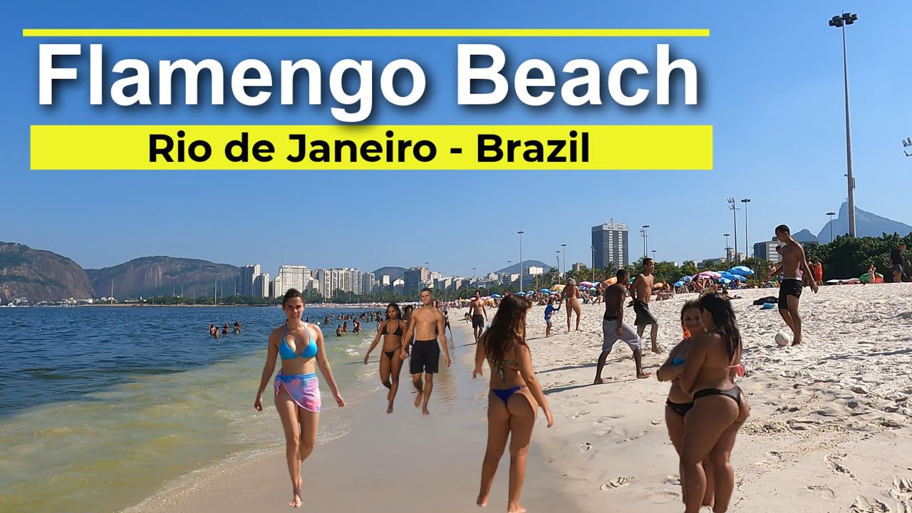 Walking FLAMENGO BEACH | Rio de Janeiro, Brazil | 2023