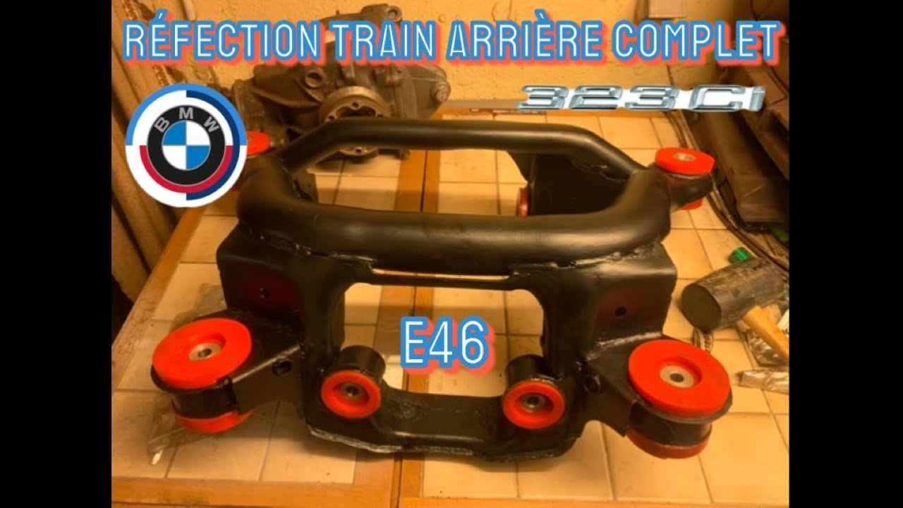 E46 323Ci - Réfection train arrière complet
