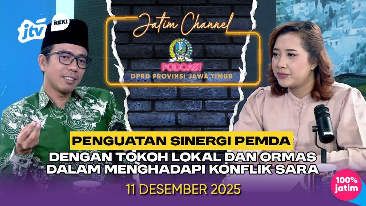 PODCAST - PENGUATAN SINERGI PEMDA DENGAN TOKOH LOKAL & ORMAS DALAM MENGHADAPI KONFLIK SARA