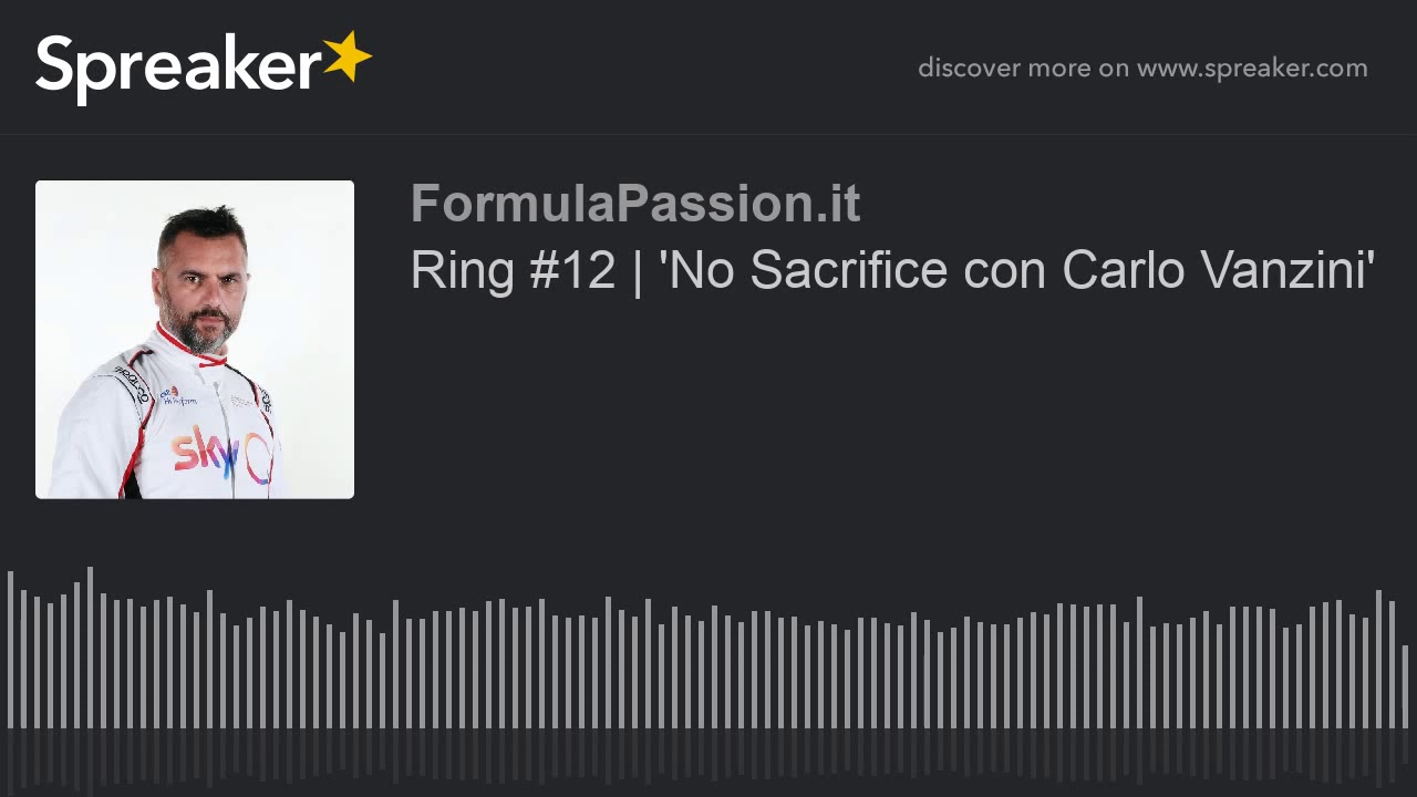 Ring #12 | 'No Sacrifice con Carlo Vanzini'