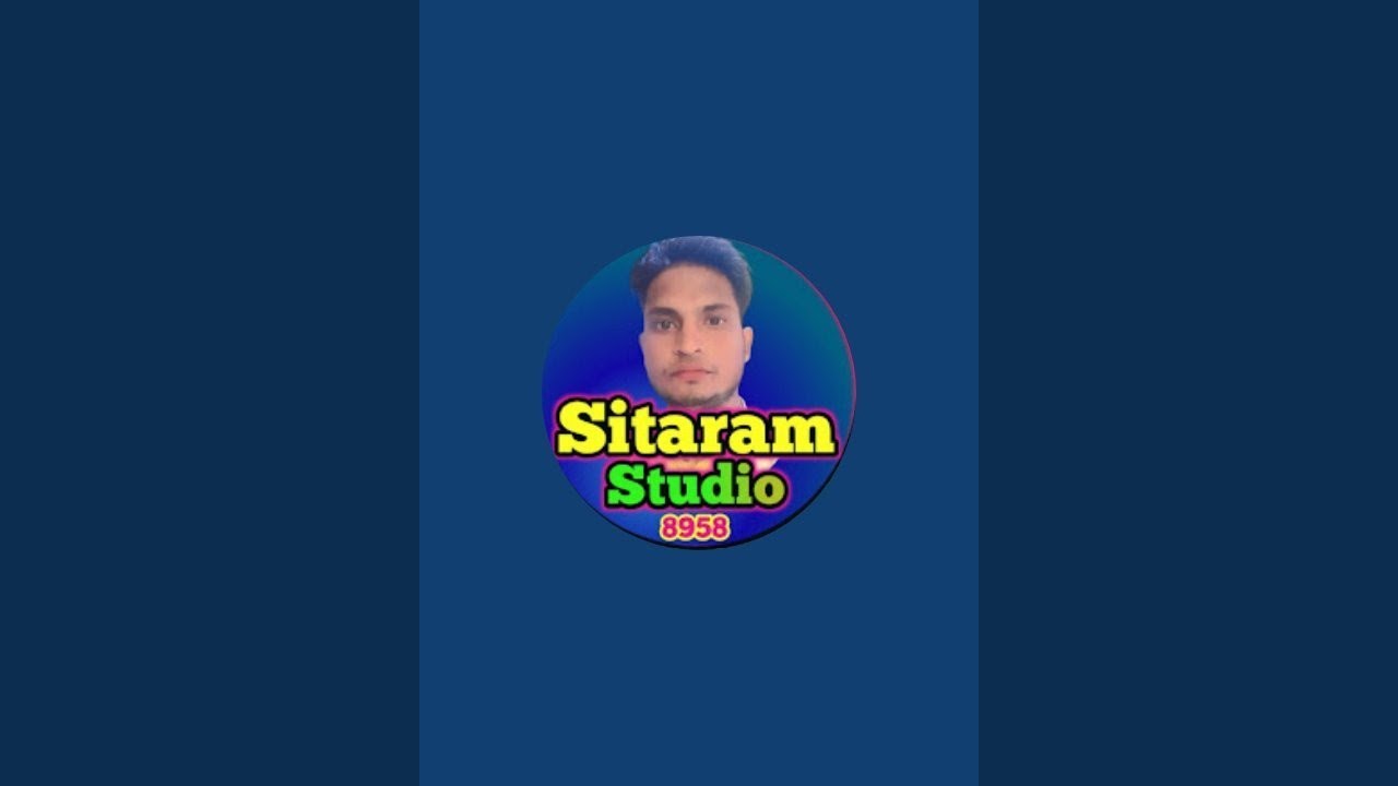 Sitaram 🌺 studio 🌍 8958 is live!