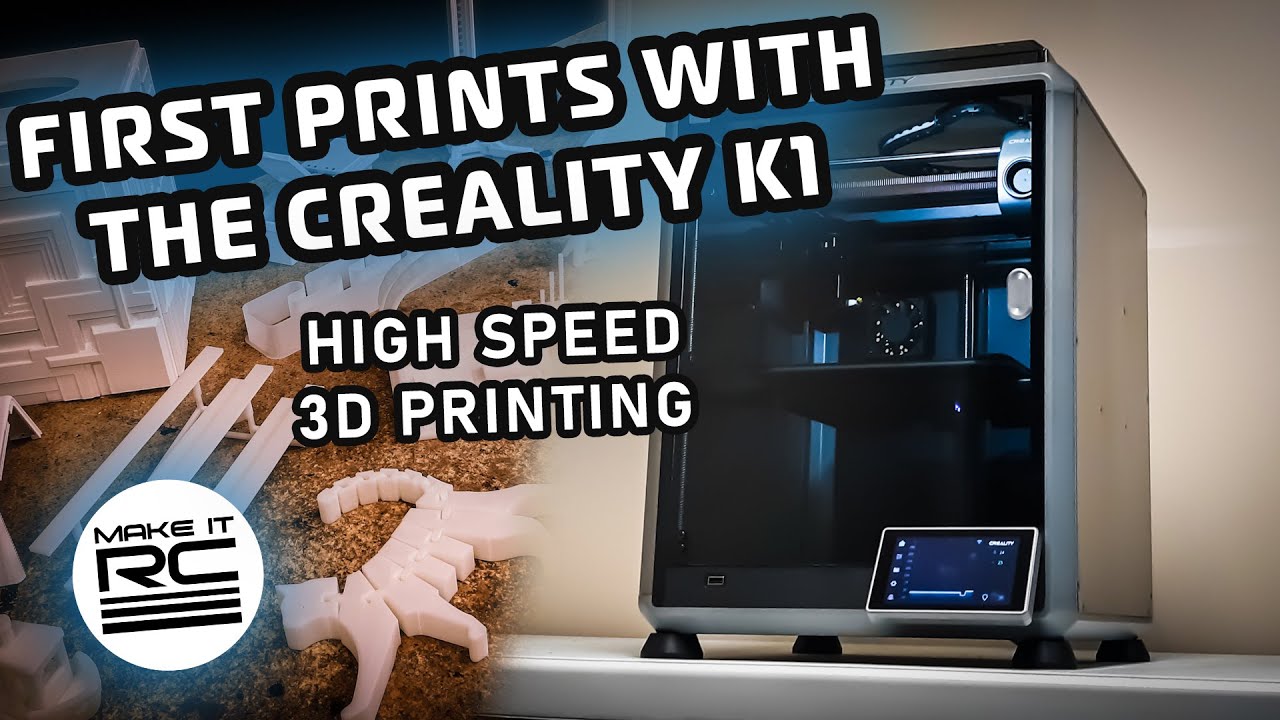 My First Impressions of the Creality K1 High Speed 3D Printer 💨 Let's Make Some Parts!