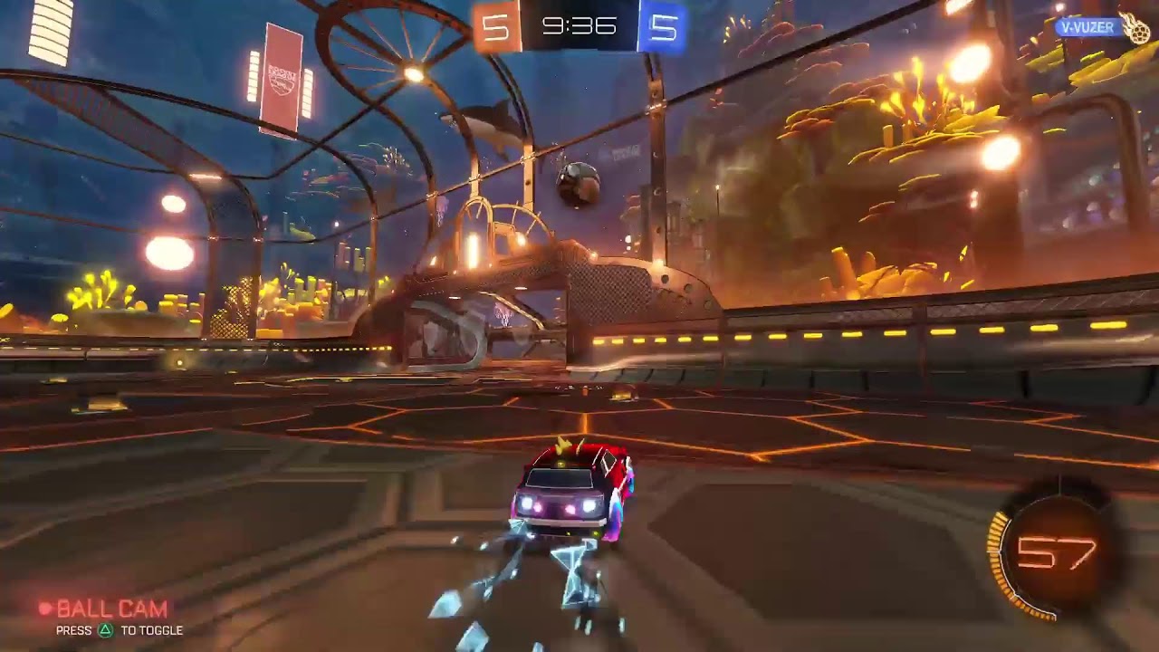 Rocket League training session 
(because i'm bored)