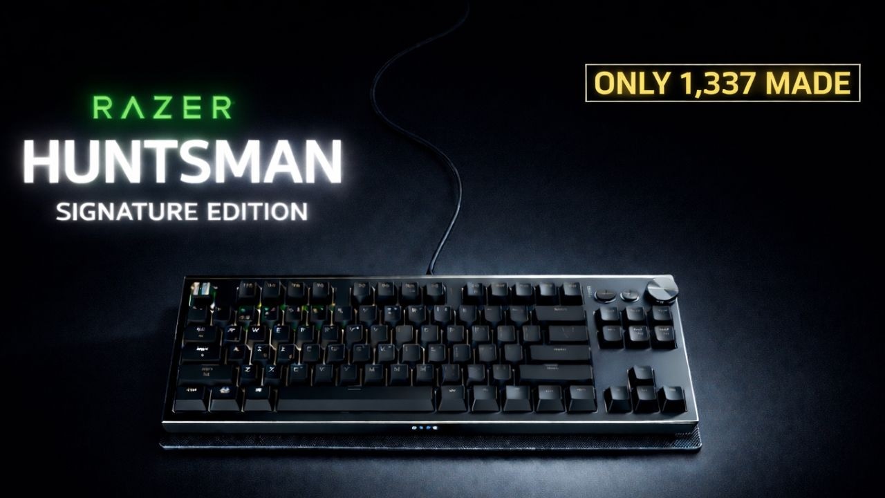 Razer Huntsman Signature Edition &ndash; самая эксклюзивная игровая клавиатура в истории?