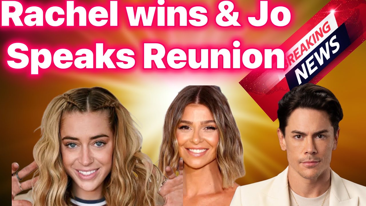 Rachel wins & Jo Speaks Reunion! #vanderpumprules #bravotv #bravotvaddict