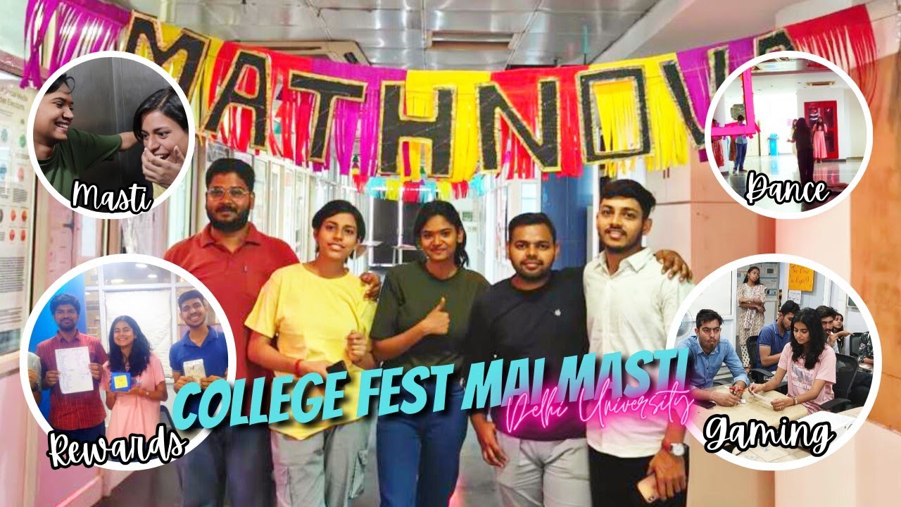 Mere college ka fest 🤗 ft. CIC, Delhi university | Delhi university fest 2025
