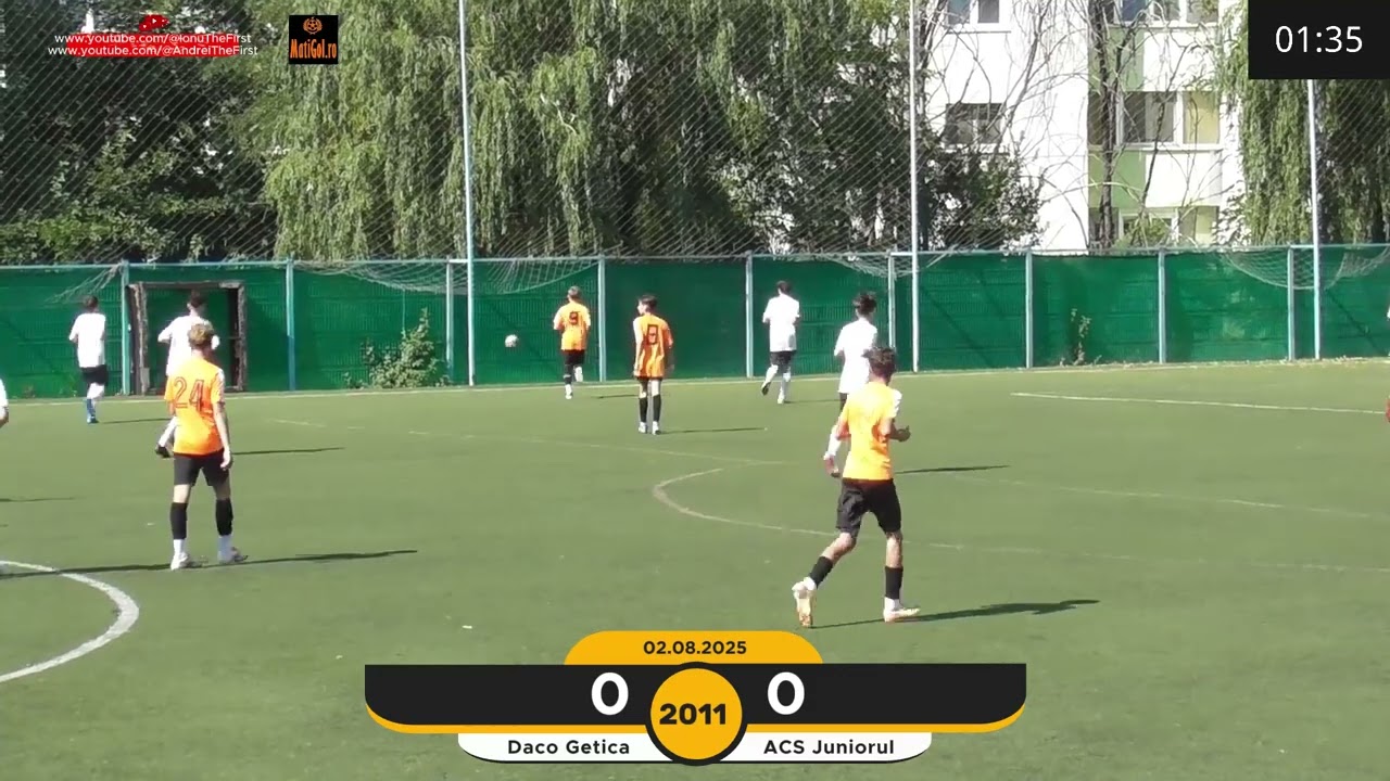02.08.2025 - ACS Juniorul - Daco Getica 1-3