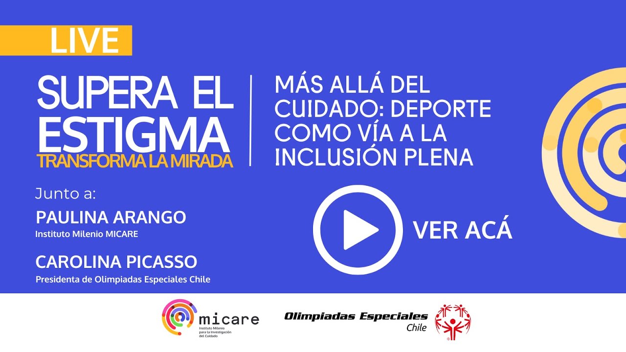 Live: Más allá del cuidado: deporte como vía a la inclusión plena