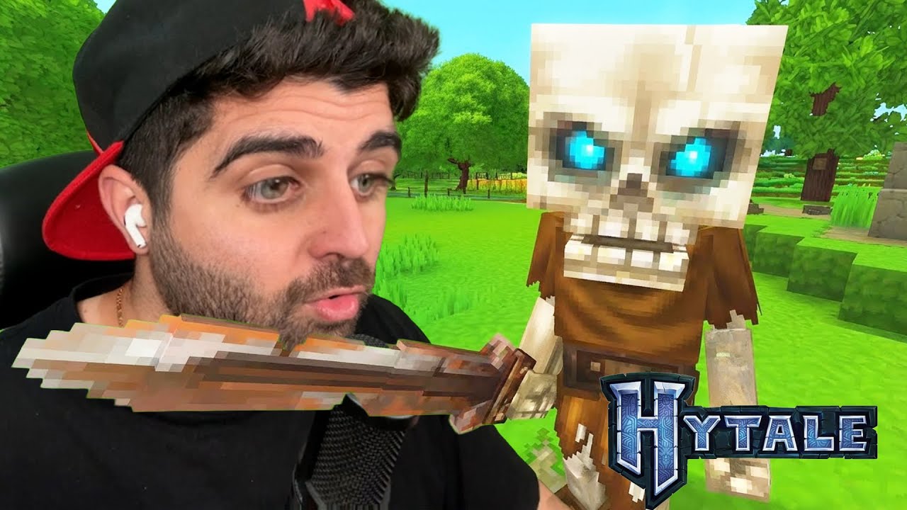 Ο ΑΧΙΛΛΕΑΣ ΣΤΟ MINECRAFT 2! | Hytale Day 1