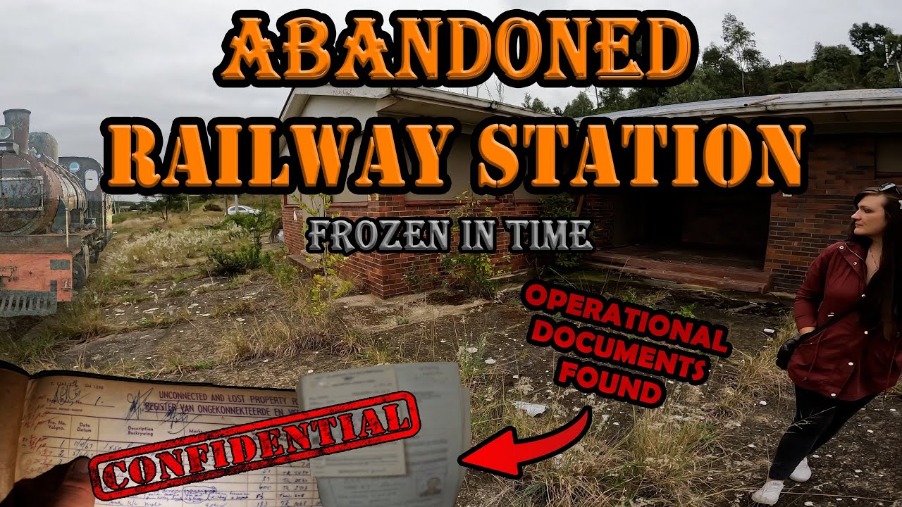 Abandoned Railway Station - Frozen in Time