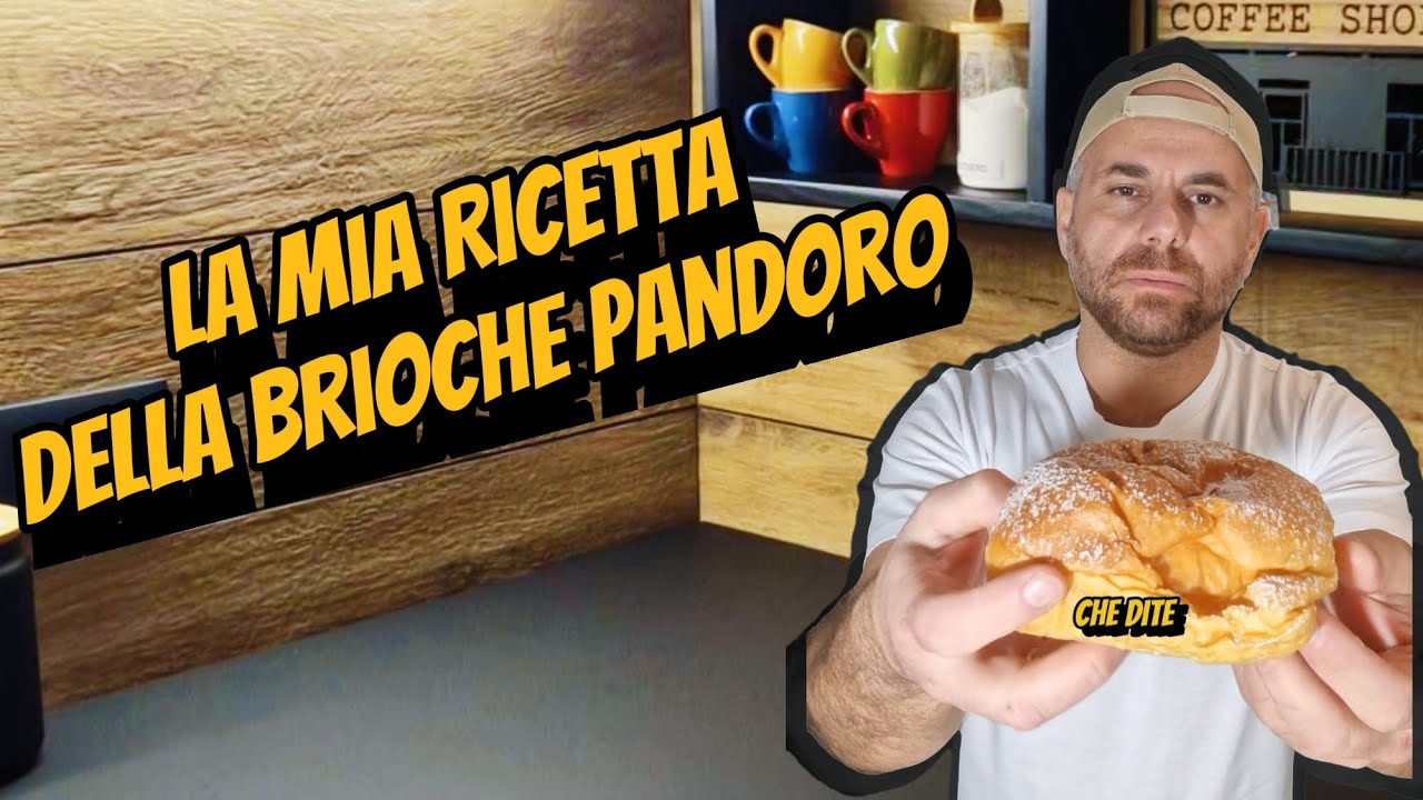 La  mia ricetta della brioche pandoro provare per credere!!!#food #fattoincasa #homemade #brioche