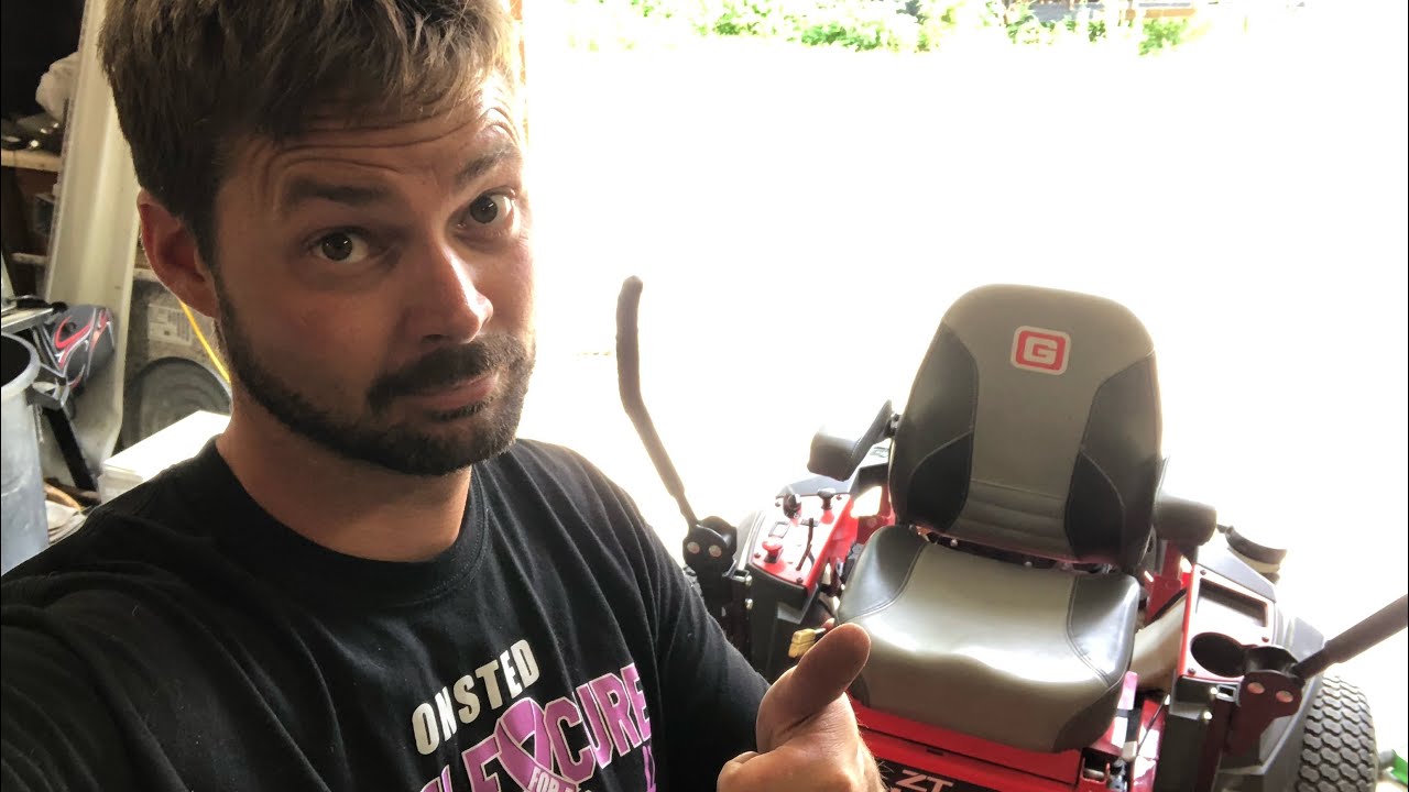 2018 Gravely ZT HD 60 — регулировка стояночного тормоза