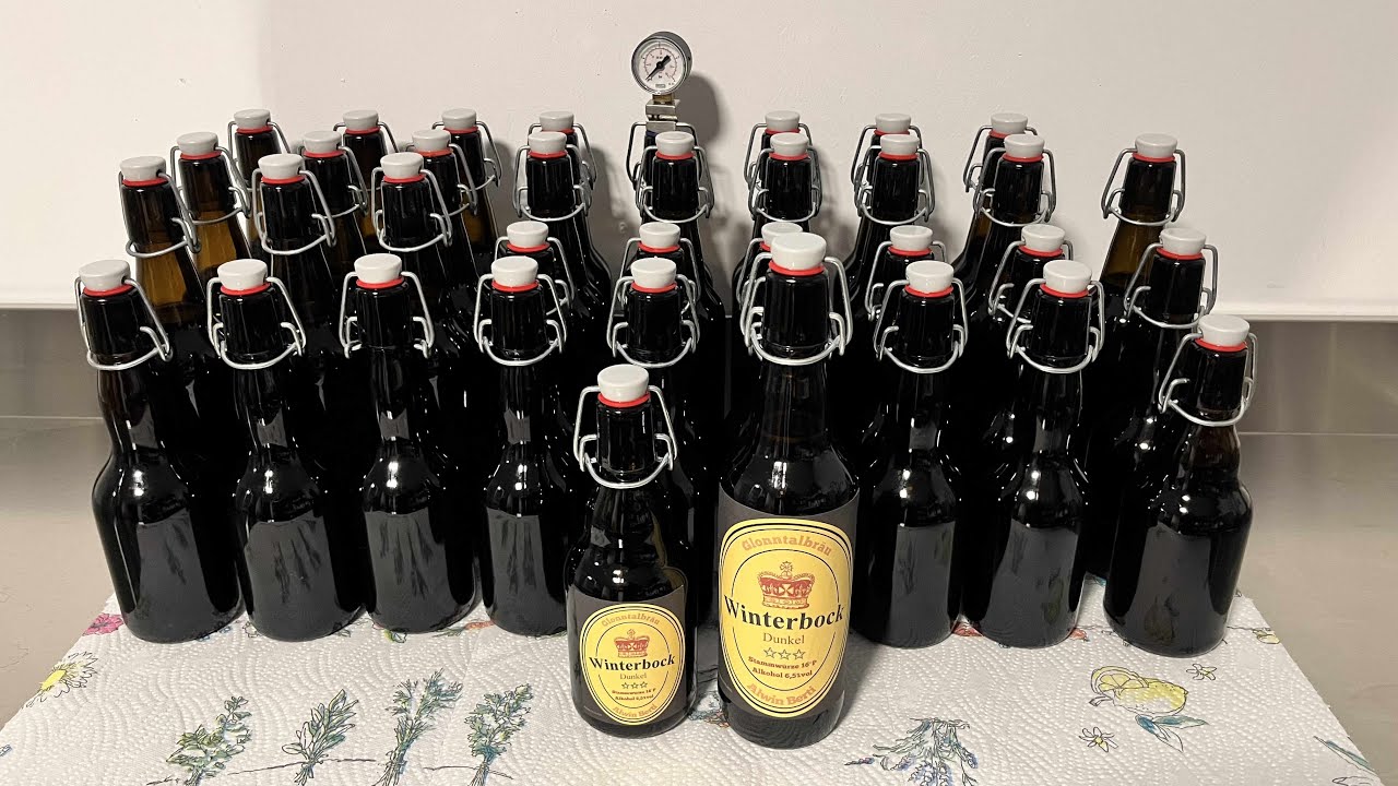 Winterbock - selbst gebrautes Starkbier