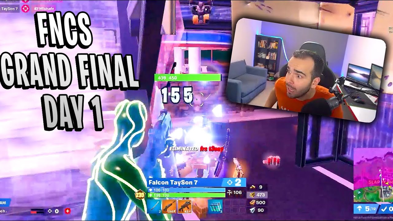 FNCS GRAND FINAL EU DAY1 | 🔥خلاصه استریم گرند فاینال