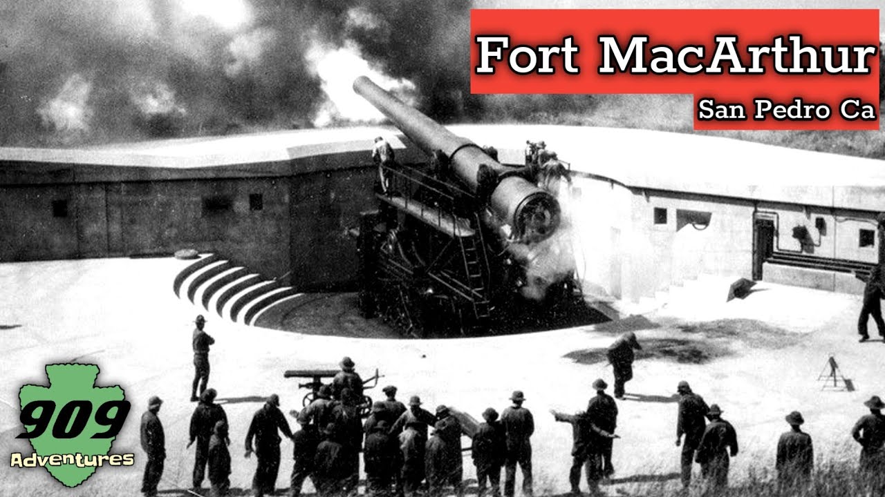 Exploring Fort MacArthur an Anti-aircraft Defense Military Base in San Pedro Ca