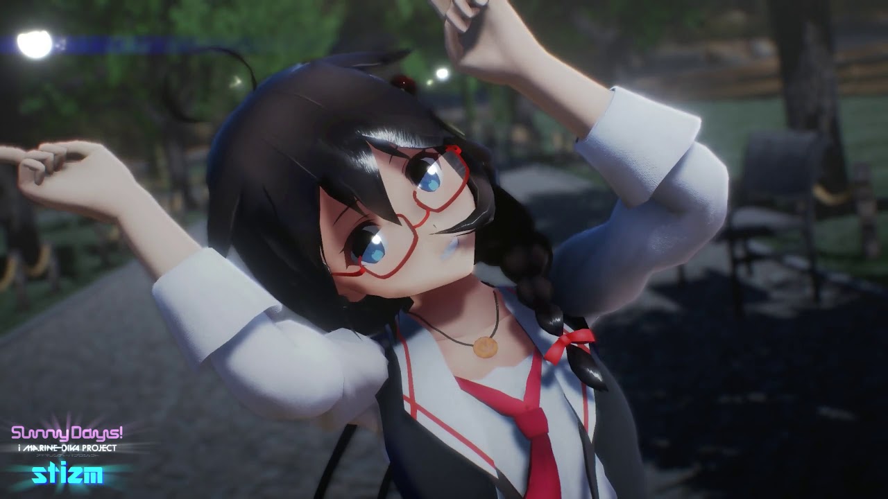【MMD 艦これ KanColle】時雨改二 Sunny Days!【私服】