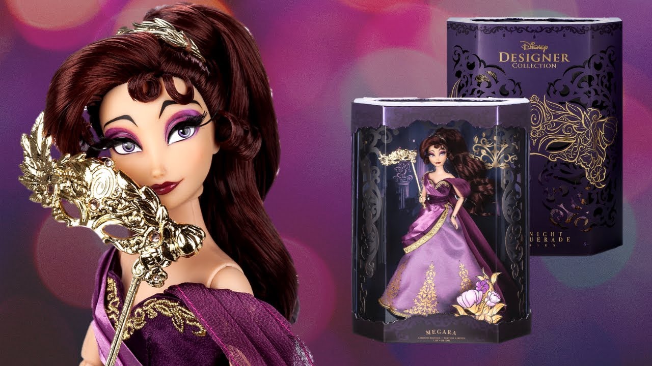 Megara Disney Designer Collection Midnight Masquerade Series Doll Review!!!