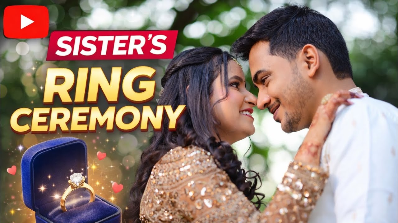 ||Sister’s ring ceremony ||Ankita Ankit ||