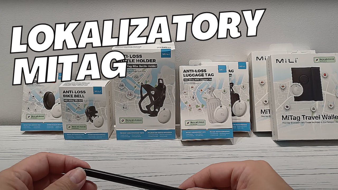MiLi MiTag – sprytne lokalizatory/ trackery do plecaka, roweru i bagażu dla użytkowników Androida